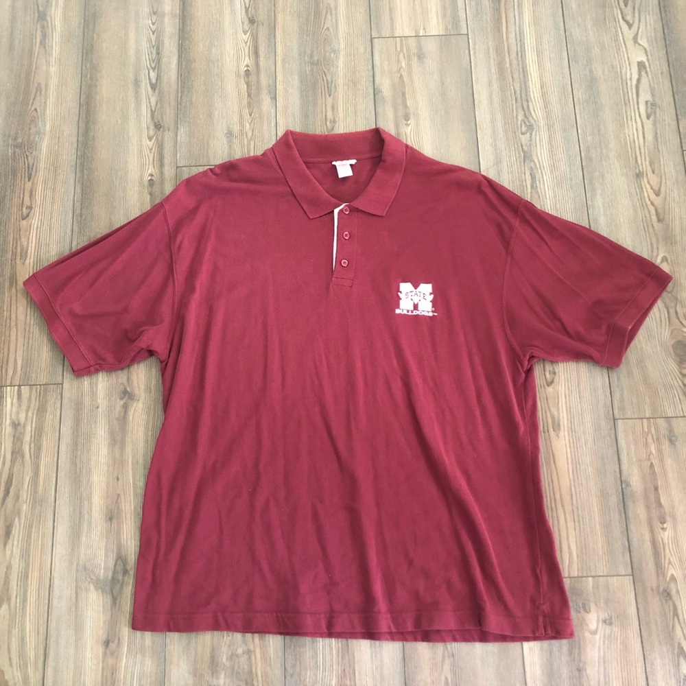 Maroon Mississippi State Polo